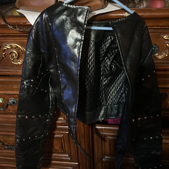 Leather jacket small size I don’t know the brand - Picture 6 of 9